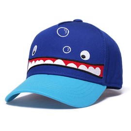 Gifts Treat Children's Baseball Cap Boys Baseball Cap Children's Sun Hat Girls Summer Snapback Caps Animal Design Hats, darkblue