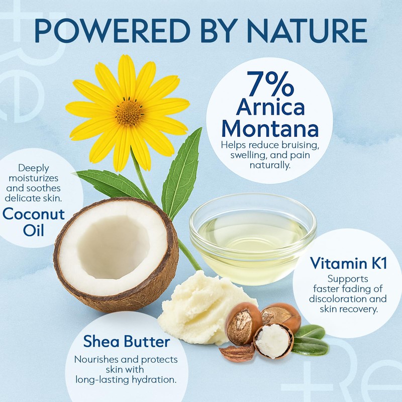 Arnica Cream for Bruising and Swelling: Arnica with Vitamin K,