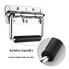 Guanici Pack of 2 Box Handles, Folding Handle, Stainless Steel,