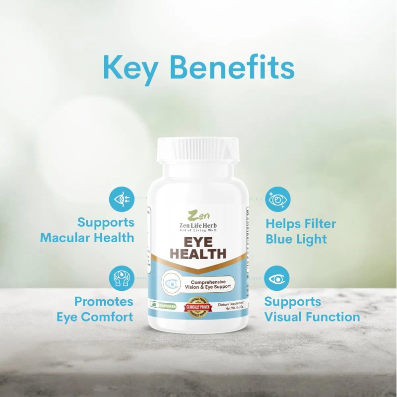 Zen Life Herb Salud Visual Con Panax Notoginseng 60 Cápsulas