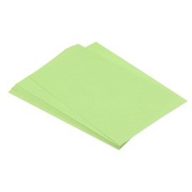 sourcing map 75 Sheets A4 Colored Print Copy Paper 8.5" x 11" Origami Paper Printer Paper 80gsm for Printing, Document Copying, Art Craft,Light Green