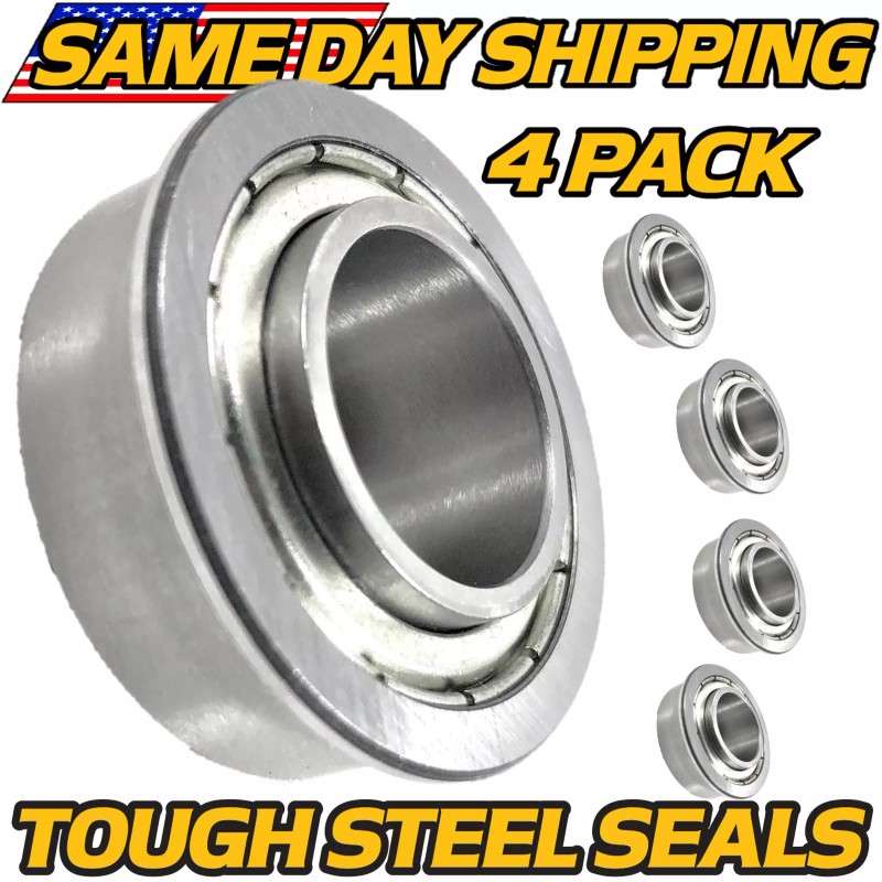 HD Switch (4 Pack) Front Wheel Bearings Fits Hustler Zero
