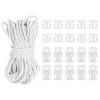 PATIKIL 16 Yard Elastic Bungee Cord & 10pcs Single Hole