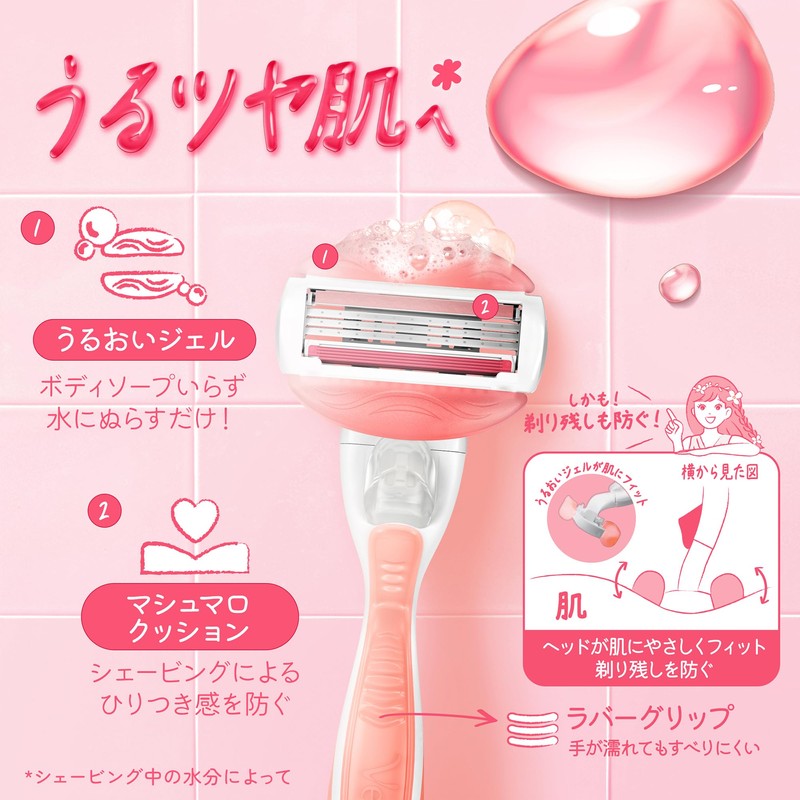 Gillette Venus Venus Women's White Tea Scented Razor for Moist