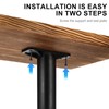 Veemoon Pack of 2 Bed Support Frames, Adjustable Bed Frame,