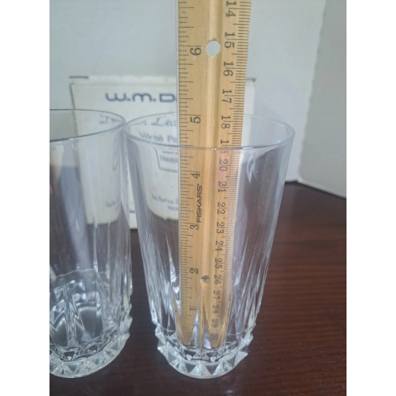 wm dalton Set Of 2 Beverage Glasses 24% French Lead