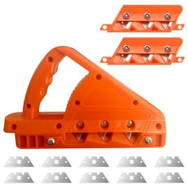 Edge Planer for Plasterboard, Plasterboard Edge Planer, Plasterboard with 10 Blades, Robust Planer Woodworking Hand Cutting Tool, Multi-Purpose Edging Planer for Plasterboard, Cork Panels