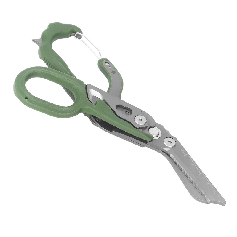 Foldable Emergency Response Shears Simple Portable Multifunctional Folding Emergency Scissors