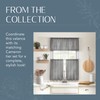 Elrene Home Fashions 026865775426 - Cortina para Ventanas de Cocina,