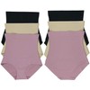 ToBeInStyle Women's 3 Pack High Waisted Silky Smooth Shipping Brief