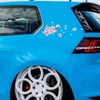 DECHOUS Cherry Blossoms Decal Car Door Sticker Automotive Creative Flower