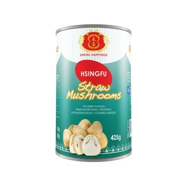 Spring Happiness Brand Rice Straw Mushrooms 425 g Straw Mushrooms