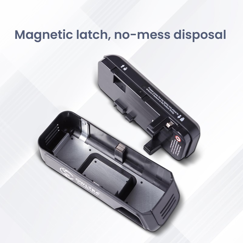 OWLTRA Indoor Electric Mouse Trap, Instant Eliminate Rodent Zapper with