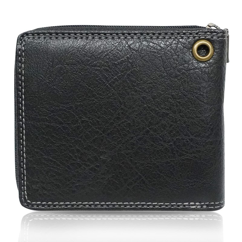 Edwin Bi-fold Wallet, Synthetic Leather, Plate, Money Storage, Coin Storage,