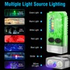 BORUIT V10 LED Small Powerful EDC Flashlight with 365nm UV