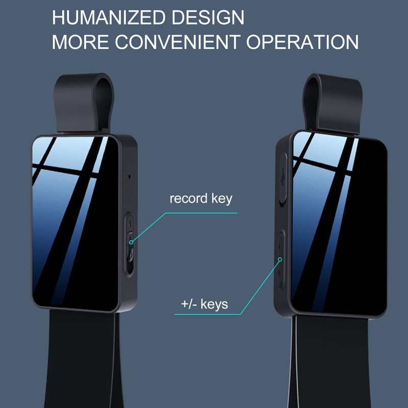 Voice Activated Recorder HD Noise Reduction Smart AI MP3 Player