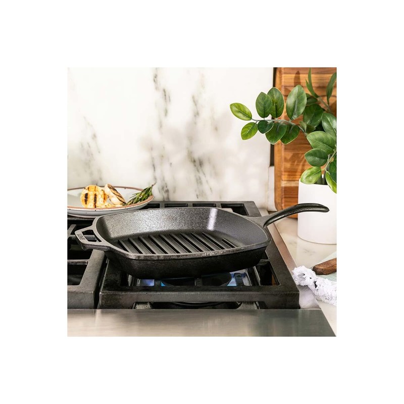 Lodge Cast Iron Grill Pan 26.67 cm / 26.67 cm,