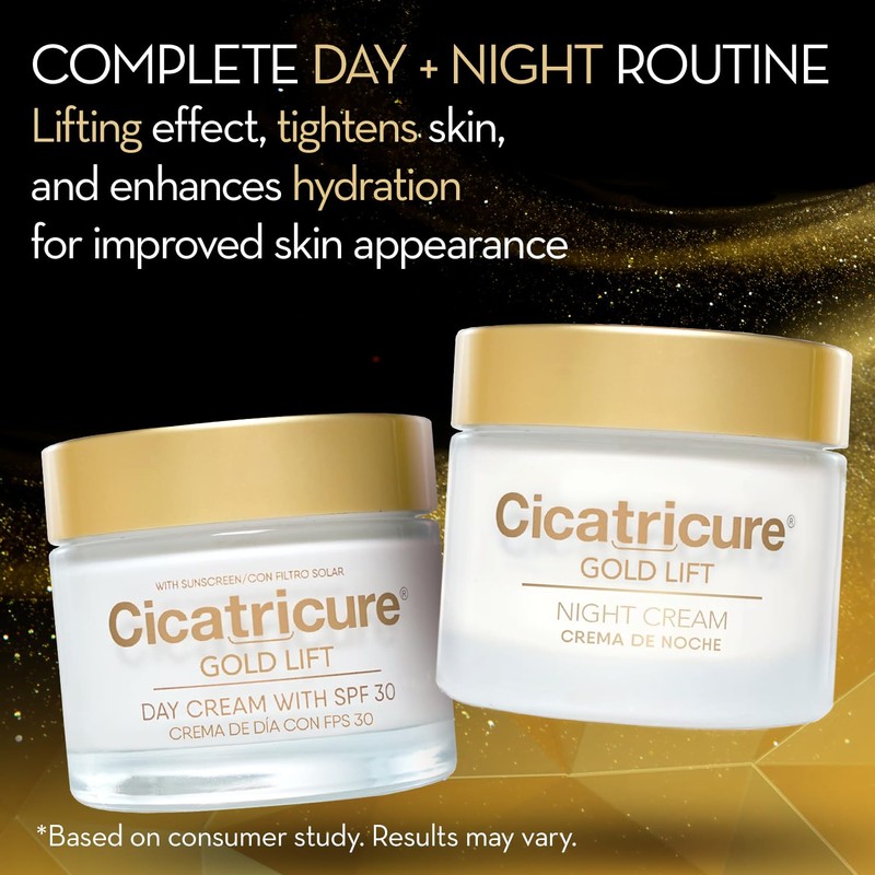 Cicatricure Gold Lift, Day and Night Cream Gift Pack, Anti