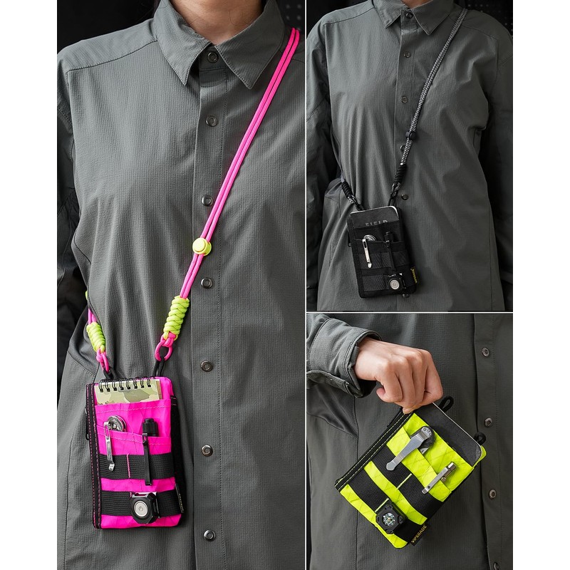 VIPERADE VE18R Small EDC Bag, Small Tool Bag with 6