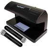 PolyCheck 2-in-1 UV Counterfeit Money Detector with 2 Spare DuraBulb