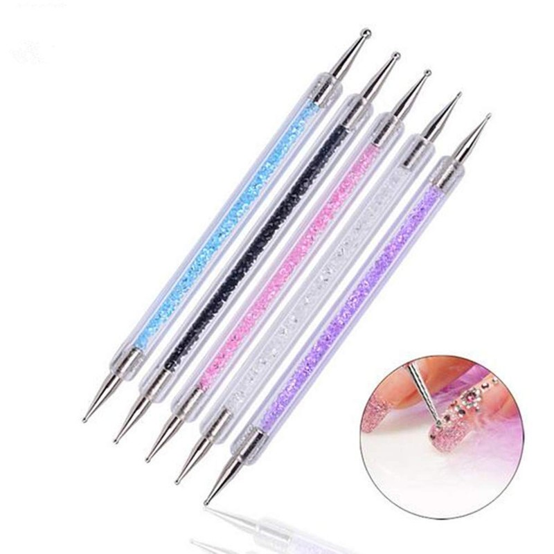 Kingsie Nail Art Pen Dotting Pen Set of 5 Rhinestone