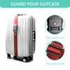 Luggage Strap Belt for 20"-28" Suitcase with TSA Approved 3-Dial