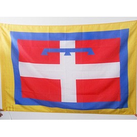 AZ FLAG Piedmont Flag 2' x 3' for a Pole - Italy - Italian Region of Piemonte Flags 60 x 90 cm - Banner 2x3 ft with Hole