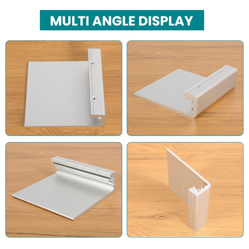 HECASA Aluminum Slider Base Compatible with Crestliner SureMount Gunnel Bracket,