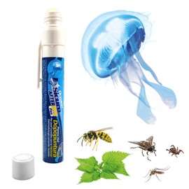 After Bite Gel Pen 15ml Fast Action After Contact with Jellyfish with Soothing Ammonia, Excellent for Biting Mosquitoes, Nettles, Flies, Horseflies, Ticks, Bees, Wasps