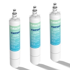 Cobectal RPWF Water Filter Replacement For g/e RPWF(NOT Fit For R*PWFE),DWF-36, R-3600, MPF15350, OPFG3-RF300, WF277, RWF1063,WSG-4, RWF3600A,3 Pack