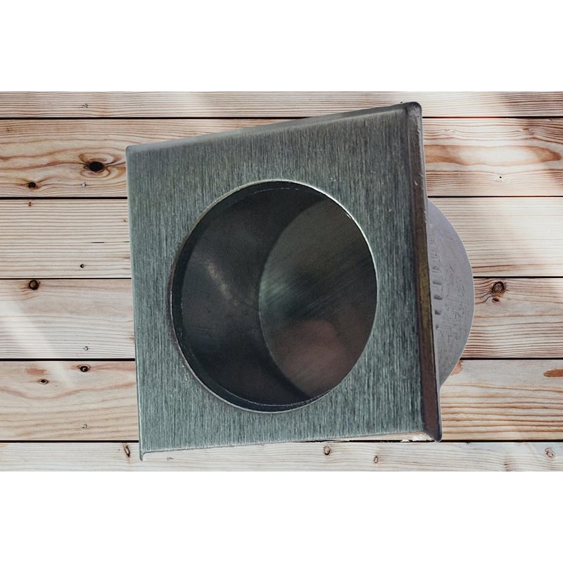 Universal Hardware Finger Pull Handles reccessed Edge (Satin Chrome, 29mm