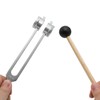 Wuyituart 128 Hz Tuning Fork Aluminum Alloy Diapason 128hz Healing