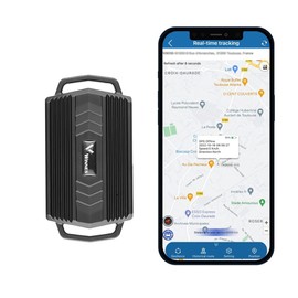 GPS Tracker, Winnes Strong Magnetic GPS Tracker, Real-time Monitoring, GPS Locator, Anti-Lost, Long Standby GPS Unit for Vehicle, Car with Free App TK935