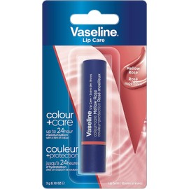 Vaseline - Bálsamo Labial, Lip Color Care Stick (3.0 g), Humectación hasta por 24 horas, Mellow Rose