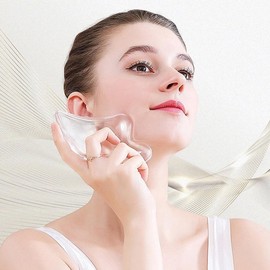 Transparent Crystal Gua Sha Massager transparent