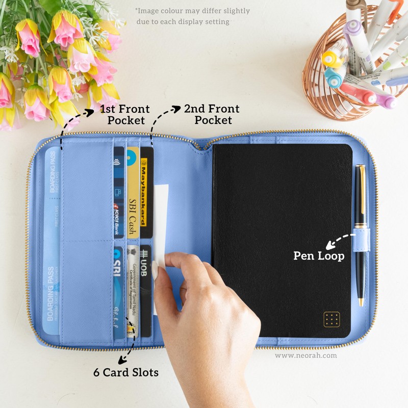 NEORAH — B6 Notebook SLEEVE with Compendium + Dotgrid JOURNAL