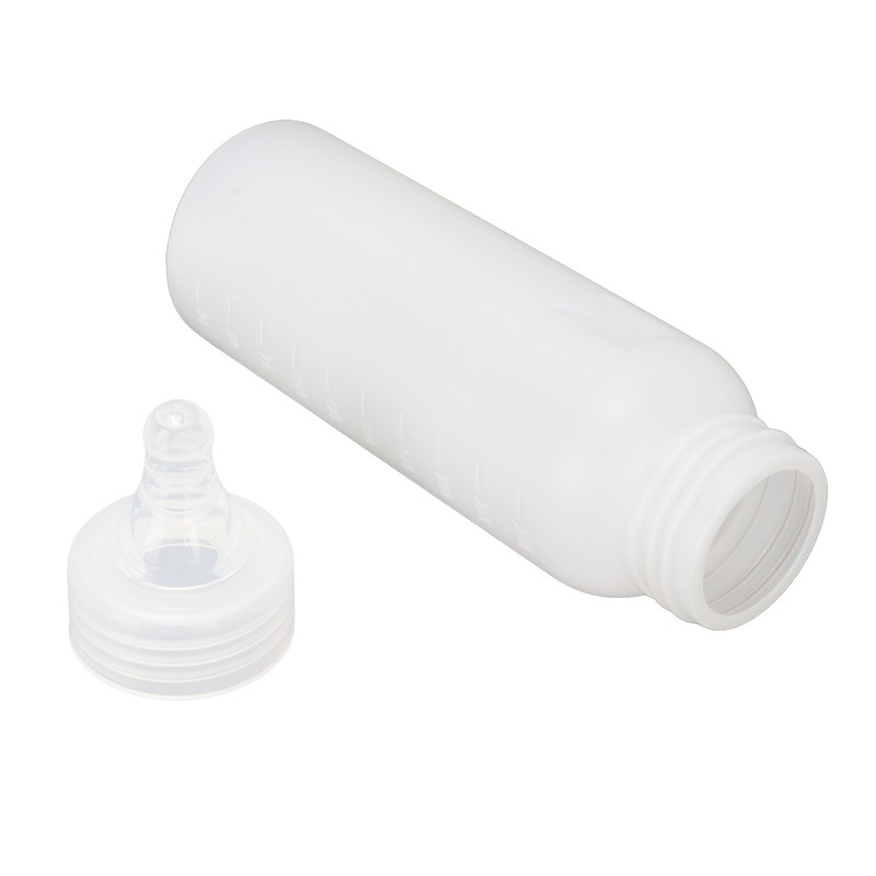 10pcs Small Animal Feeding Bottle Soft Silicone Nipple Thickened Pet