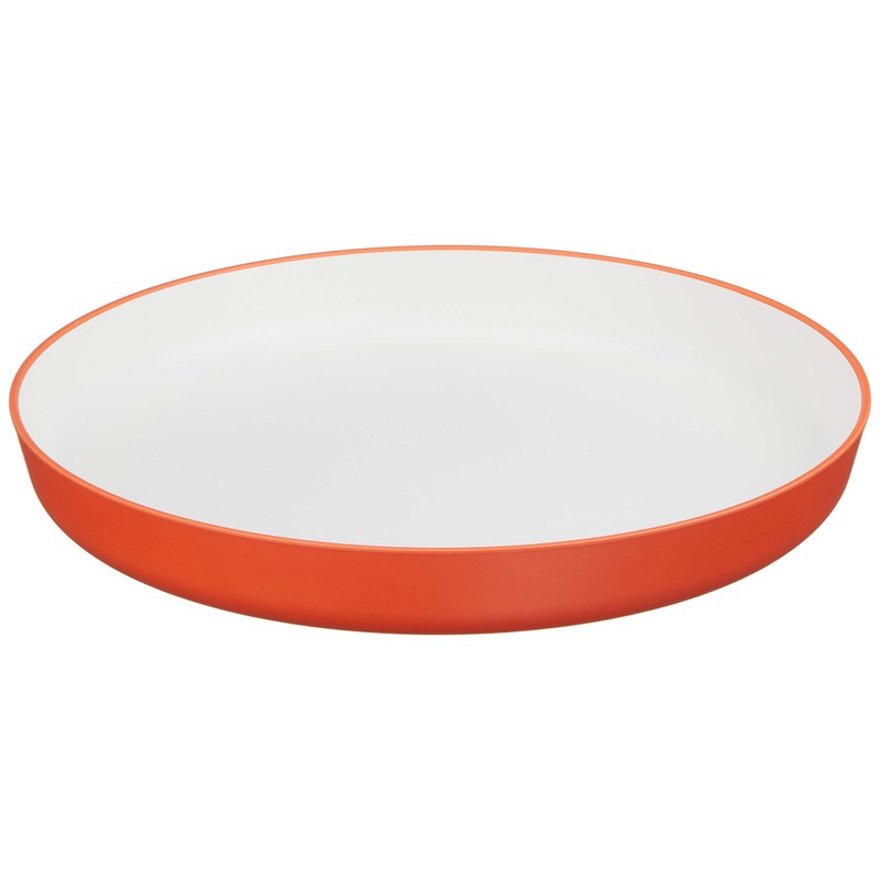 tak Children's Plate Orange 20x20x2.6cm Kids Dish Plate Standard JTN-0100-OR