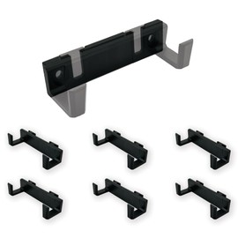StealthMounts Wall Hive System Hooks | 6 Pack | Mounts for Tools Storage | Made in The UK
