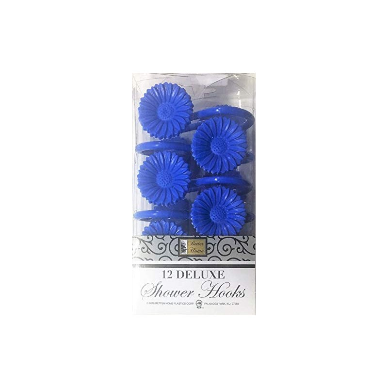 Better Home 12 Daisy Flower Deluxe Shower Hooks S Shaped