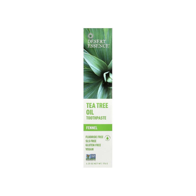 Tea Tree Oil Toothpaste, Fennel, 6.25 oz (176 g)