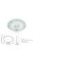 MARVIX LED Ceiling Light 12V 24V 36SMD Round Dome Lamp
