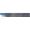 Schneider Topball 850 Rollerball Refill, 0.5 mm, European Size, Blue
