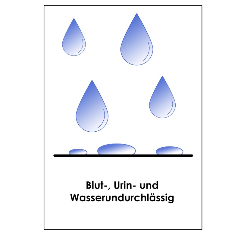 biberna Molton bed sheet, 90 x 160 cm