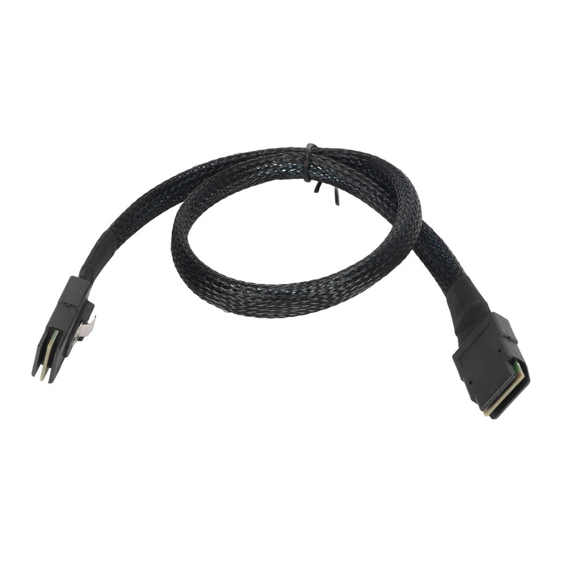 Mini SAS SFF 8087 Cable Dual Straight Head Computer Server