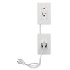 Legrand Wiremold In-Wall Power Outlet Extender Kit, White, 6 Foot