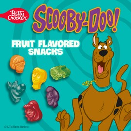 Scooby-Doo Fruit Flavored Snacks, Gluten Free, Kids Snacks, 10 Ct, 8 oz (Pack of 8)