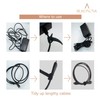 BEADNOVA Reusable Cable Straps Adjustable Cable Ties Cord Wire Organizer