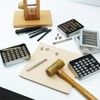 BESTNULE 27pcs Leather Stamps, Leather Stamping Kit, Leathercraft Stamping Tool