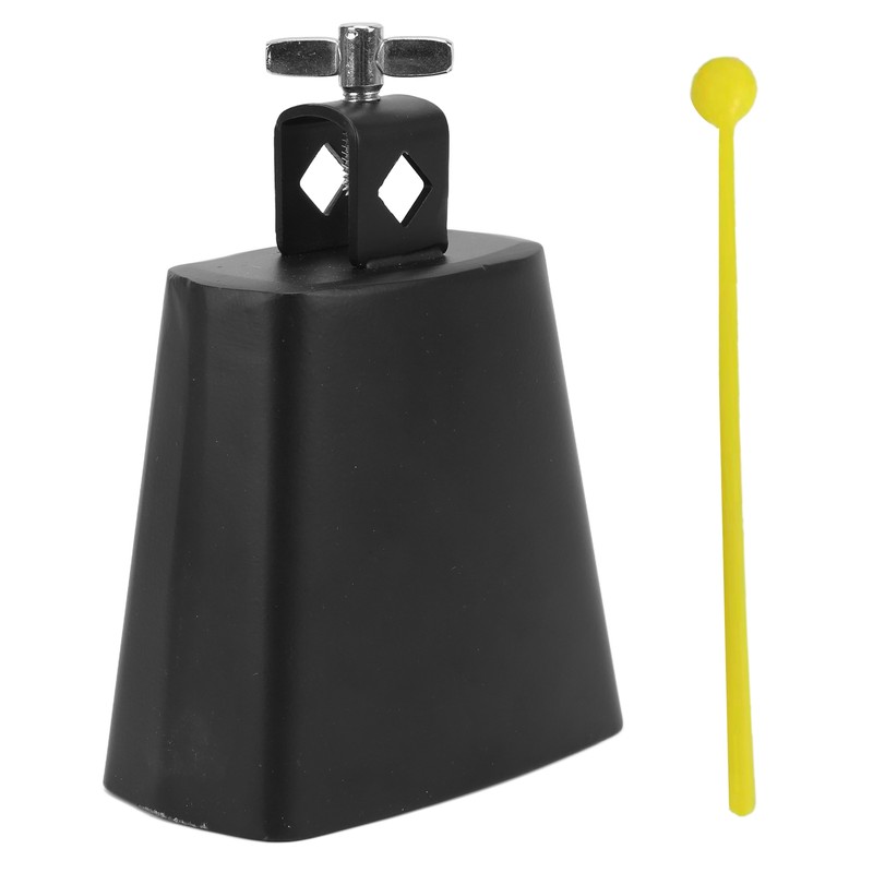 Cow Bells Instrument Metal High Durability Glossy Edge Wide Application